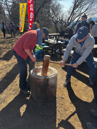 ３１日（土） 新年・餅つき山行