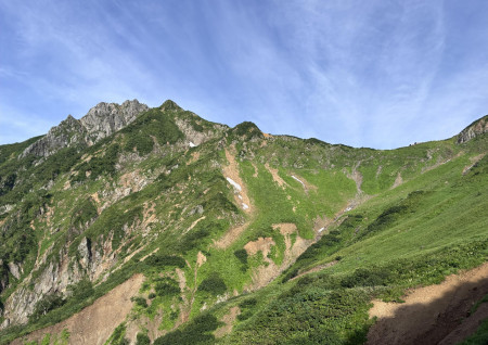 ７日（金）～９日（日）　唐松岳・五竜岳